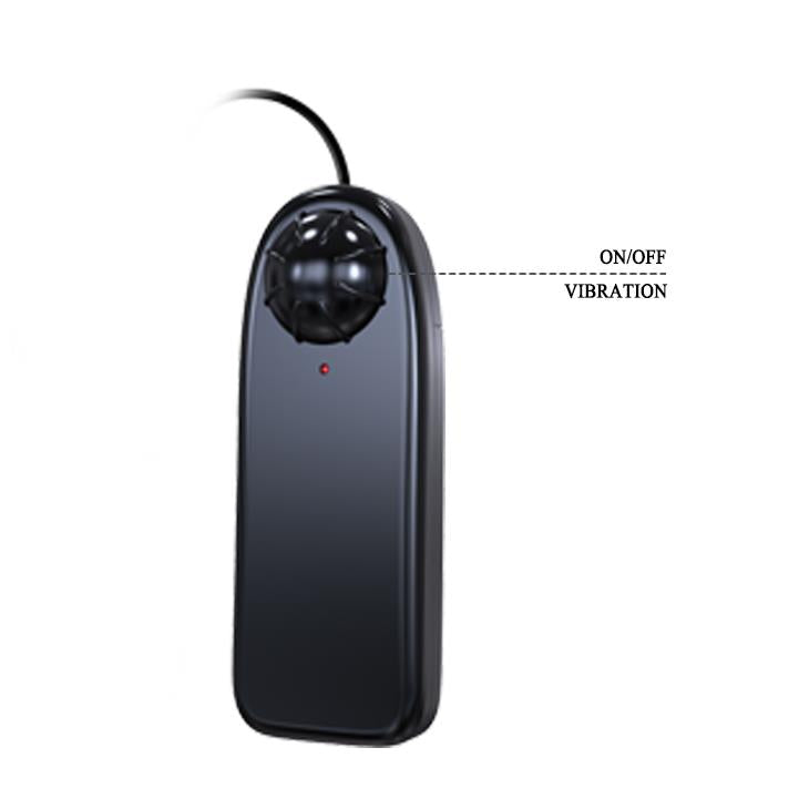 Vibrator realist cu ventuză Baile Beautiful Maddox 18,5 cm