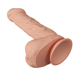 Dildo realist de culoarea pielii, Baile Bergrisi, 26 cm, cu ventuză