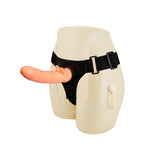 Dildo vibrant reglabil cu strap-on și rotație Baile