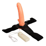 Dildo vibrant reglabil cu strap-on și rotație Baile