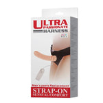 Dildo vibrant reglabil cu strap-on și rotație Baile