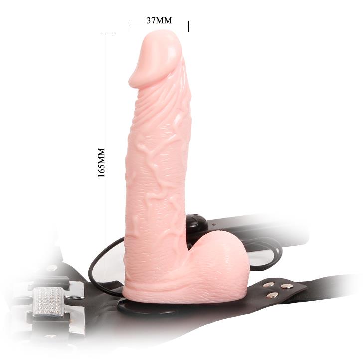 Strap vibrator reglabil Sensual Comfort Baile 16,5 cm