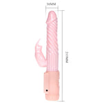 Vibrator Baile Fire Bunny cu încălzire la 48 de grade
