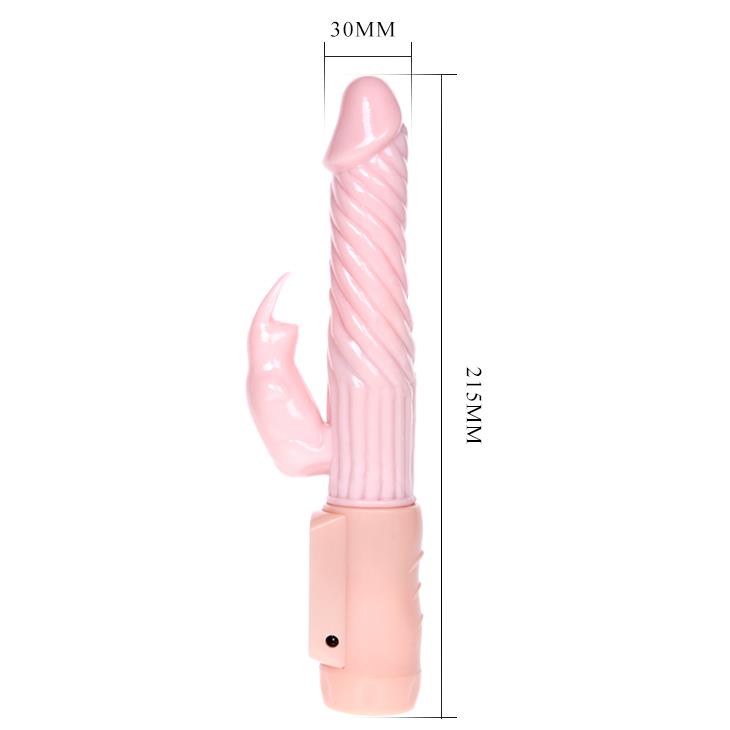 Vibrator Baile Fire Bunny cu încălzire la 48 de grade
