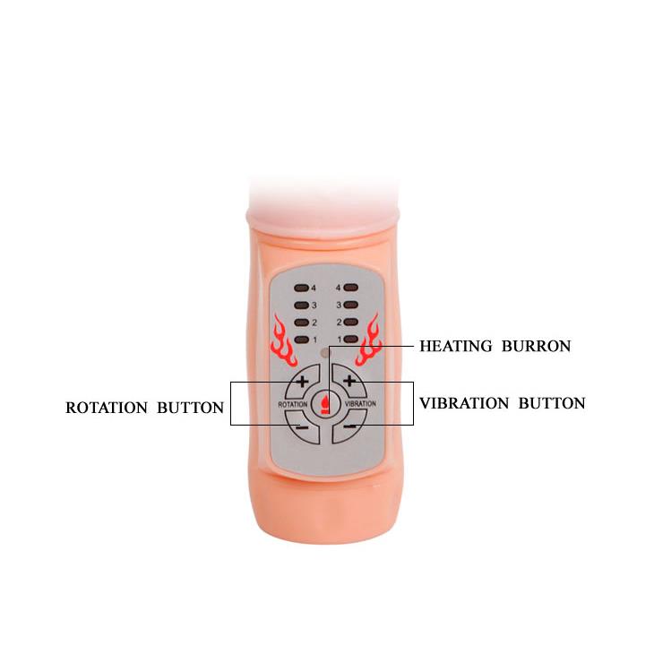 Vibrator Baile Fire Bunny cu încălzire la 48 de grade