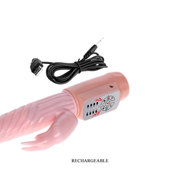Vibrator Baile Fire Bunny cu încălzire la 48 de grade