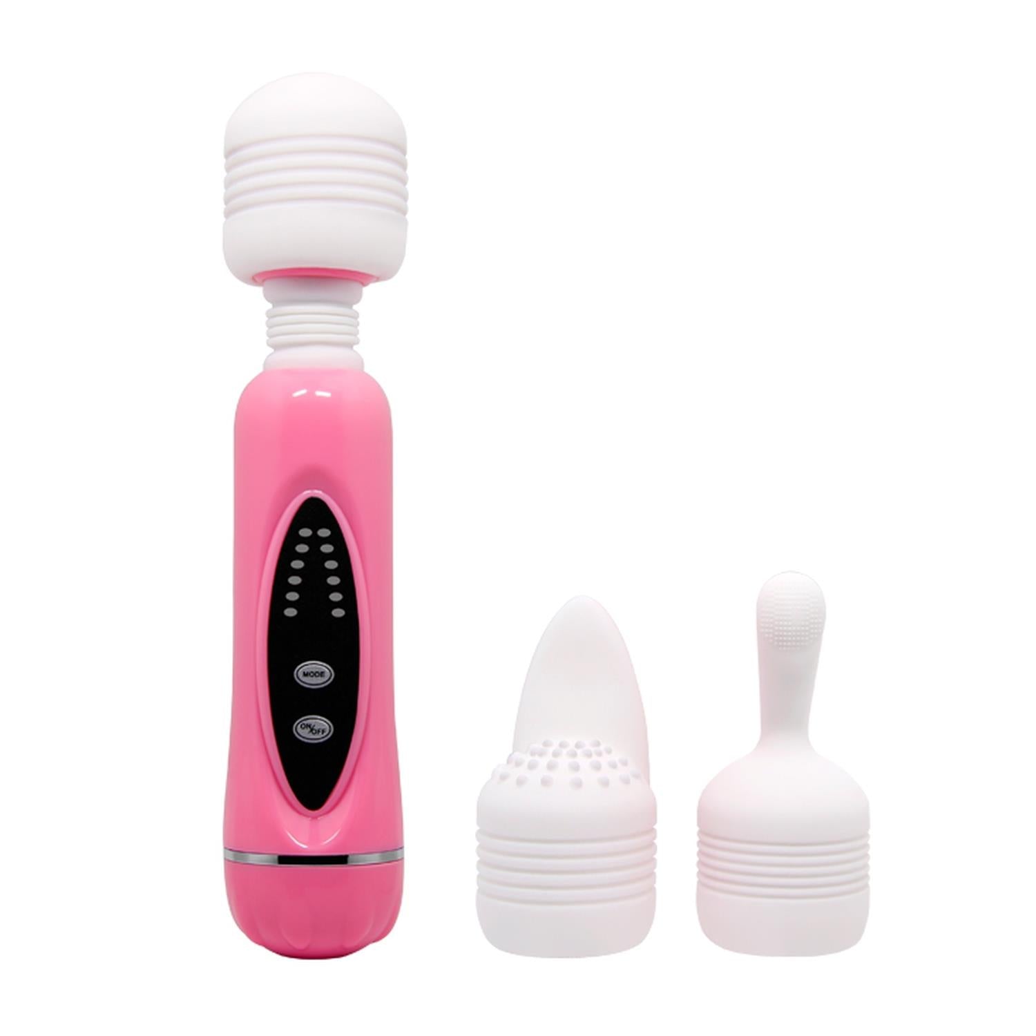 Aparat de masaj vibrator Baile Magic cu 12 funcții, 3 accesorii