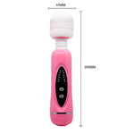 Aparat de masaj vibrator Baile Magic cu 12 funcții, 3 accesorii