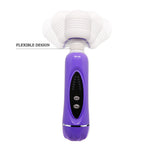 Masaj vibrant Baile cu 12 funcții și 3 accesorii din silicon
