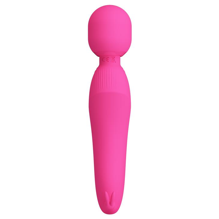 Vibrator Pretty Love Curtis Magenta USB din silicon, model iepuraș