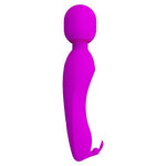 Vibrator Pretty Love Curtis Purple cu USB din silicon, model iepuraș