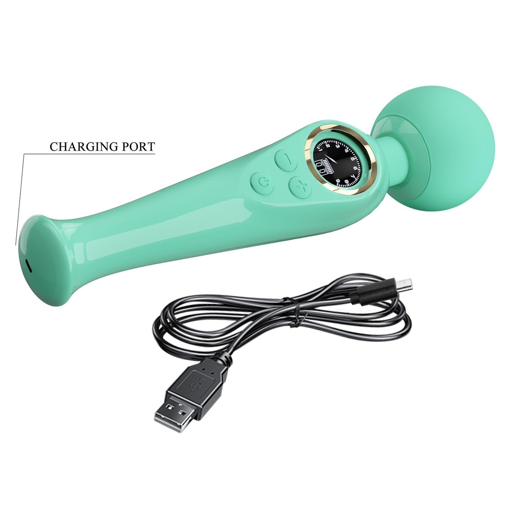 Stimulator Clitoridian Pretty Love Skyler Verde, 10 Moduri