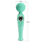 Stimulator Clitoridian Pretty Love Skyler Verde, 10 Moduri