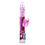 Vibrator USB cu fluture vibrant Baile, tip iepuraș