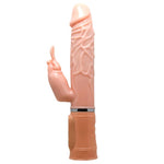 Vibrator rotativ USB cu iepuraș de 26 cm, Baile Fire Dragon Warming