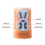 Vibrator rotativ USB cu iepuraș de 26 cm, Baile Fire Dragon Warming