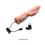 Vibrator rotativ USB cu iepuraș de 26 cm, Baile Fire Dragon Warming