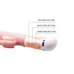 Vibrator Baile Hot Butterfly Bunny cu încălzire prin USB