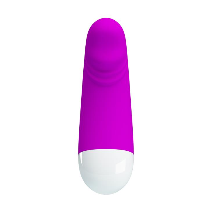 Vibrator USB din silicon pentru punctul G Pretty Love Luther, 30 de funcții, 12,5 cm