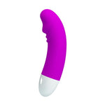 Vibrator USB din silicon pentru punctul G Pretty Love Luther, 30 de funcții, 12,5 cm