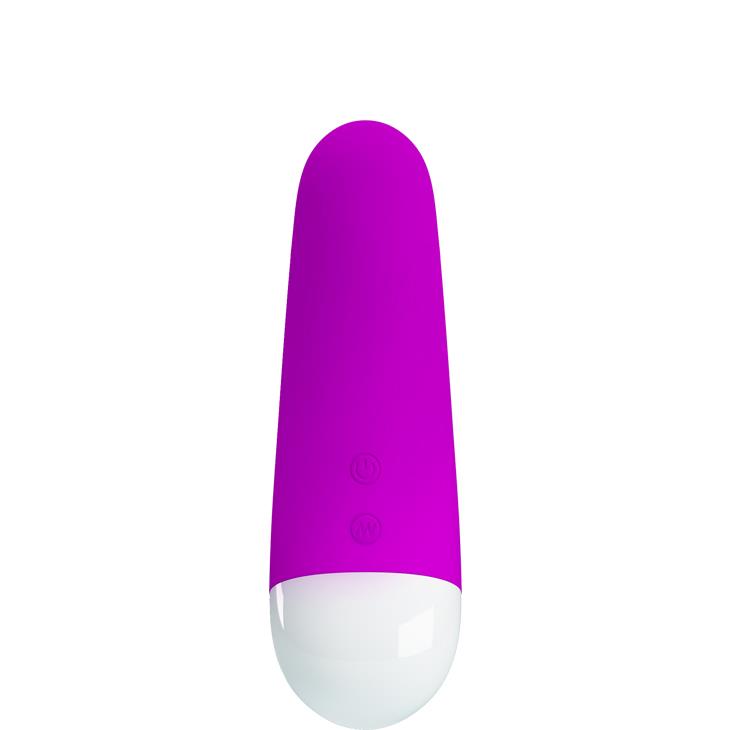 Vibrator USB din silicon pentru punctul G Pretty Love Luther, 30 de funcții, 12,5 cm