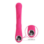 Vibrator Pretty Love Lamar Bunny cu ecran LCD roz