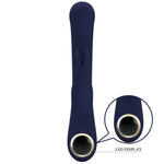 Vibrator Pretty Love Lamar Bunny cu ecran LCD albastru