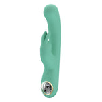 Vibrator Pretty Love Lamar pentru punctul G, model iepuraș, verde