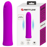 Mini vibrator Pretty Love Curtis cu 12 moduri și unitate flash USB
