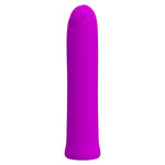 Mini vibrator Pretty Love Curtis cu 12 moduri și unitate flash USB