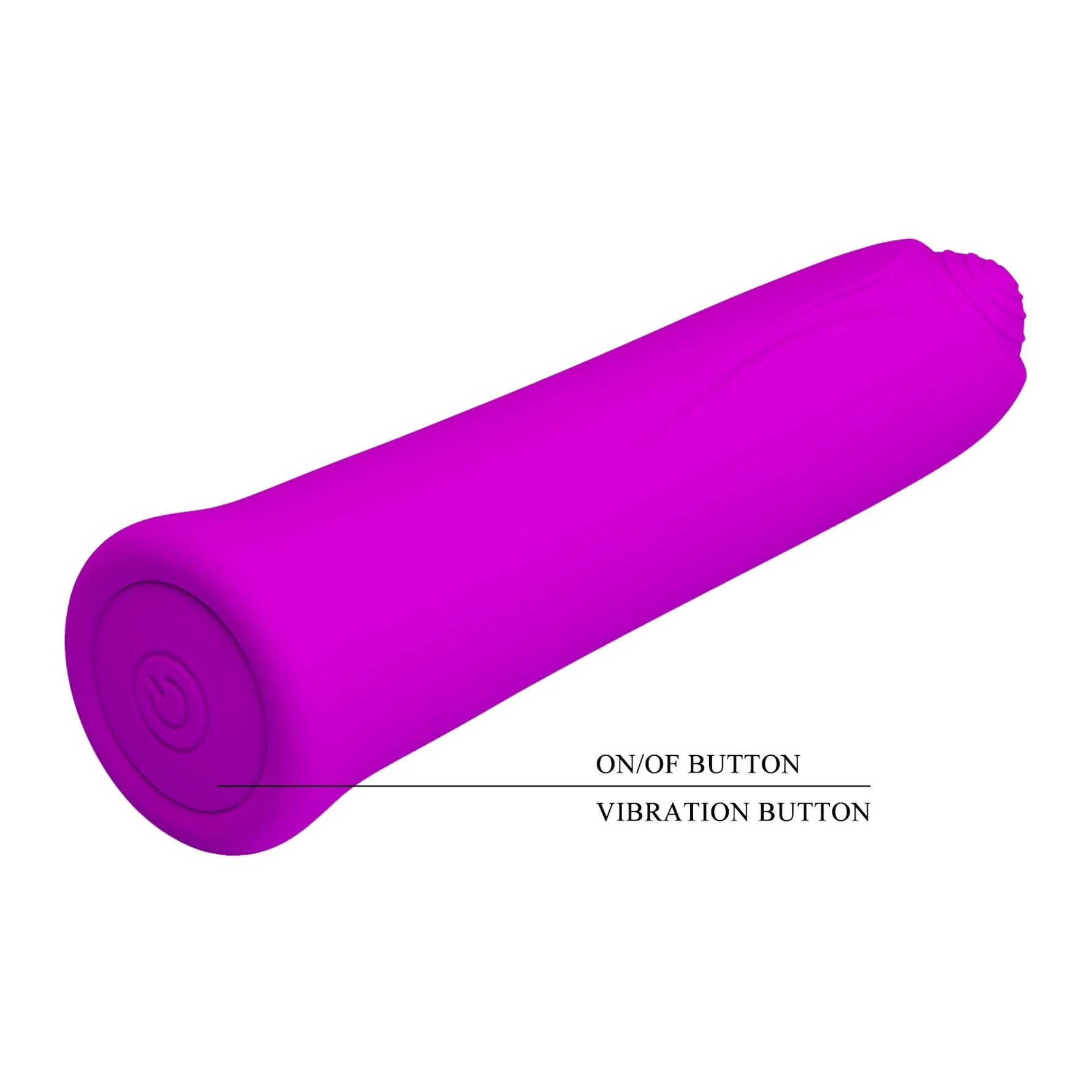 Mini vibrator Pretty Love Curtis cu 12 moduri și unitate flash USB