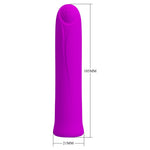 Mini vibrator Pretty Love Curtis cu 12 moduri și unitate flash USB