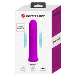 Mini vibrator Pretty Love Curtis cu 12 moduri și unitate flash USB