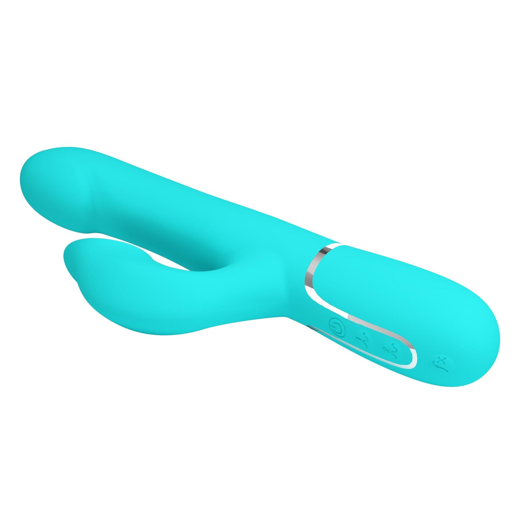 Vibrator iepuraș din silicon Pretty Love cu 7 funcții