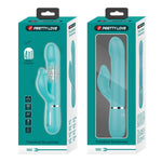 Vibrator iepuraș din silicon Pretty Love cu 7 funcții