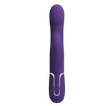 Vibrator Pretty Love Falin Iepuraș cu Mărgele de Masaj, Mov Închis
