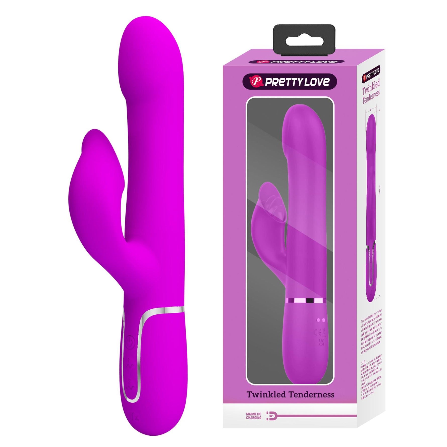 Vibrator Pretty Love Twinkled Tenderness Iepuraș Violet