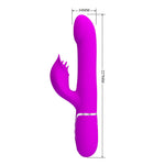 Vibrator Pretty Love Twinkled Tenderness Iepuraș Violet