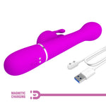 Vibrator Pretty Love Dejon Twinkled Tenderness Bunny, violet