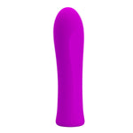 Vibrator Pretty Love Alfreda Mini din silicon, violet, 12 funcții