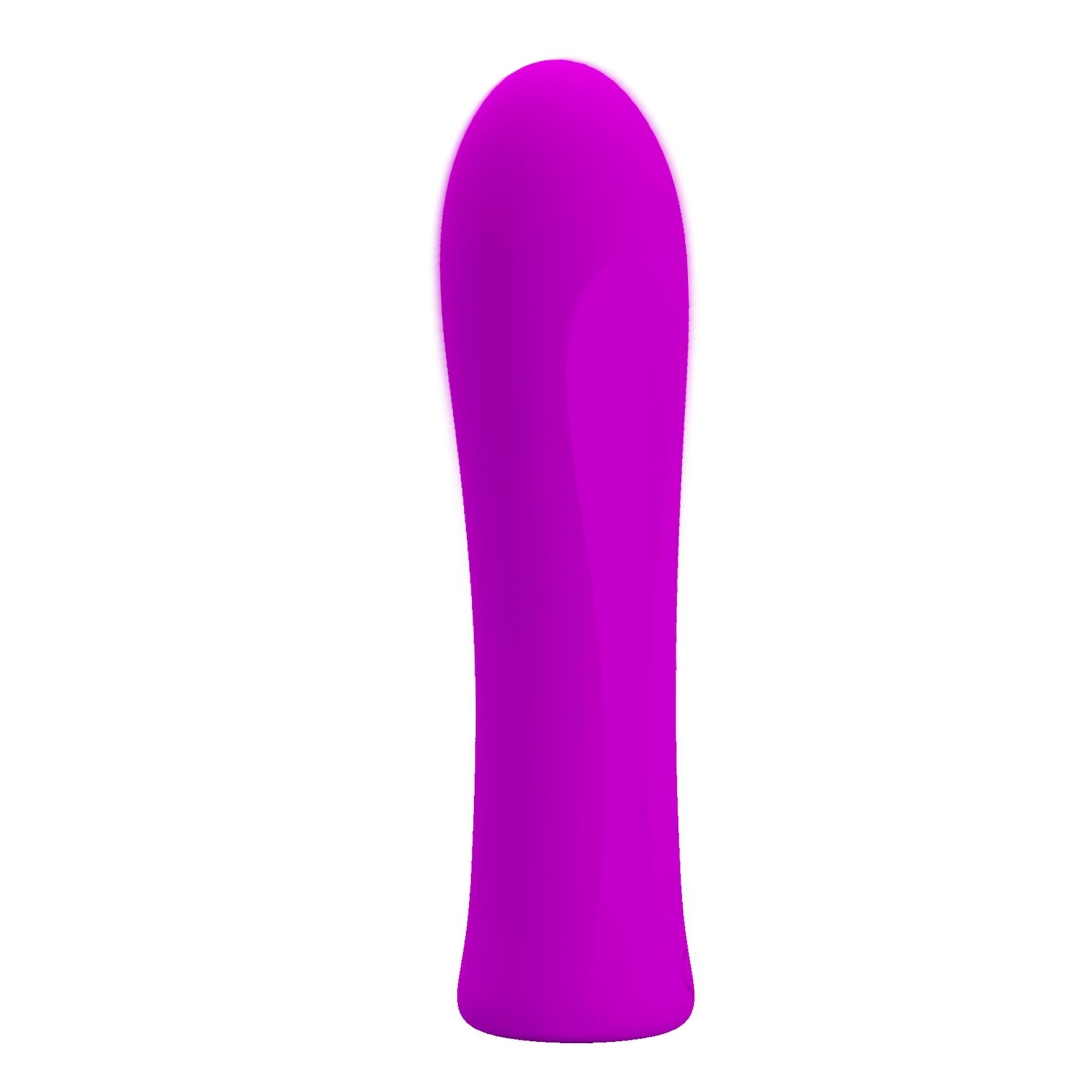 Vibrator Pretty Love Alfreda Mini din silicon, violet, 12 funcții