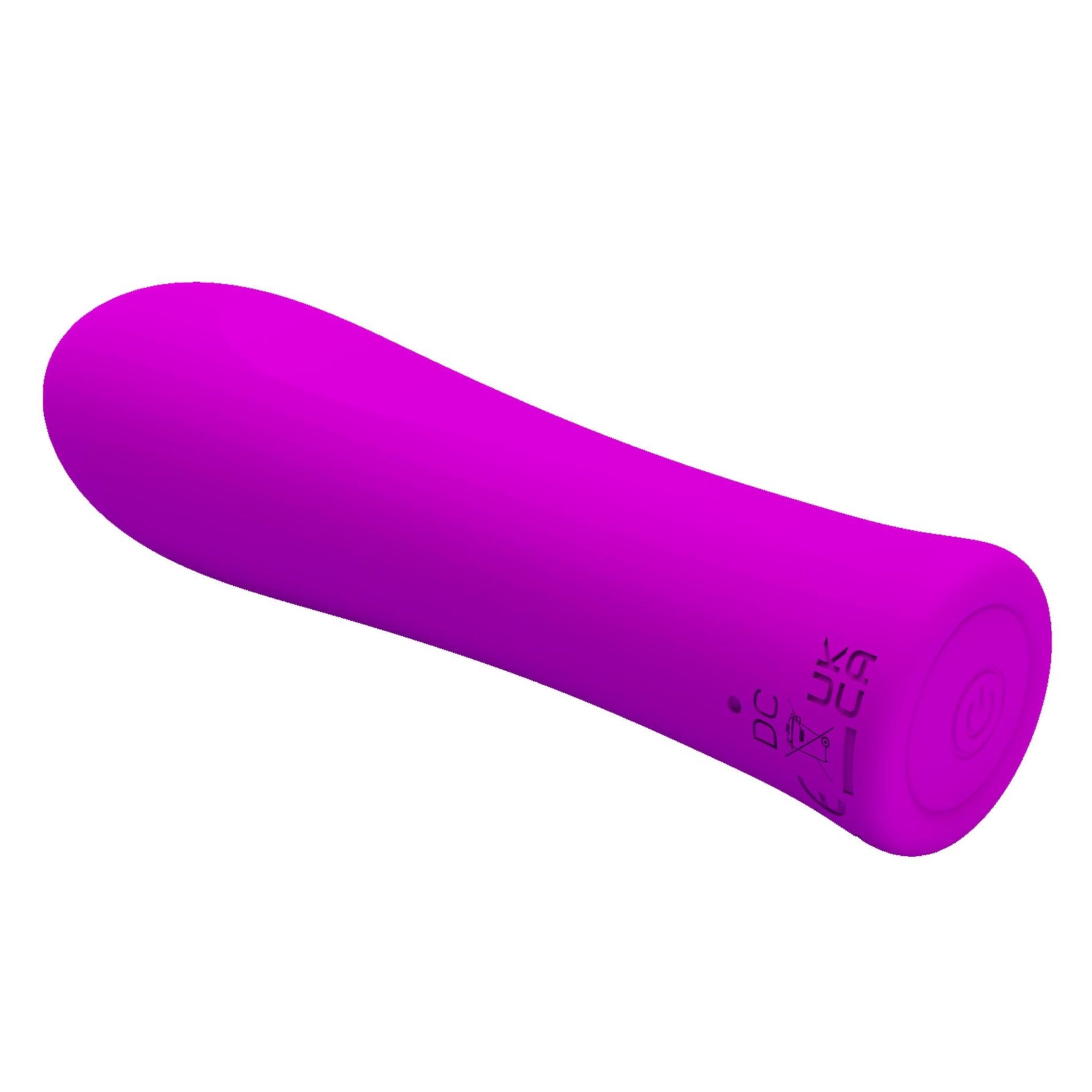 Vibrator Pretty Love Alfreda Mini din silicon, violet, 12 funcții