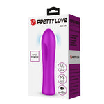 Vibrator Pretty Love Alfreda Mini din silicon, violet, 12 funcții