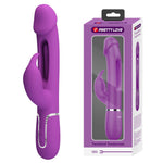 Vibrator Pretty Love Kampas Licking Bunny, violet