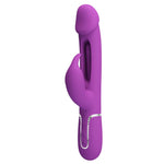 Vibrator Pretty Love Kampas Licking Bunny, violet