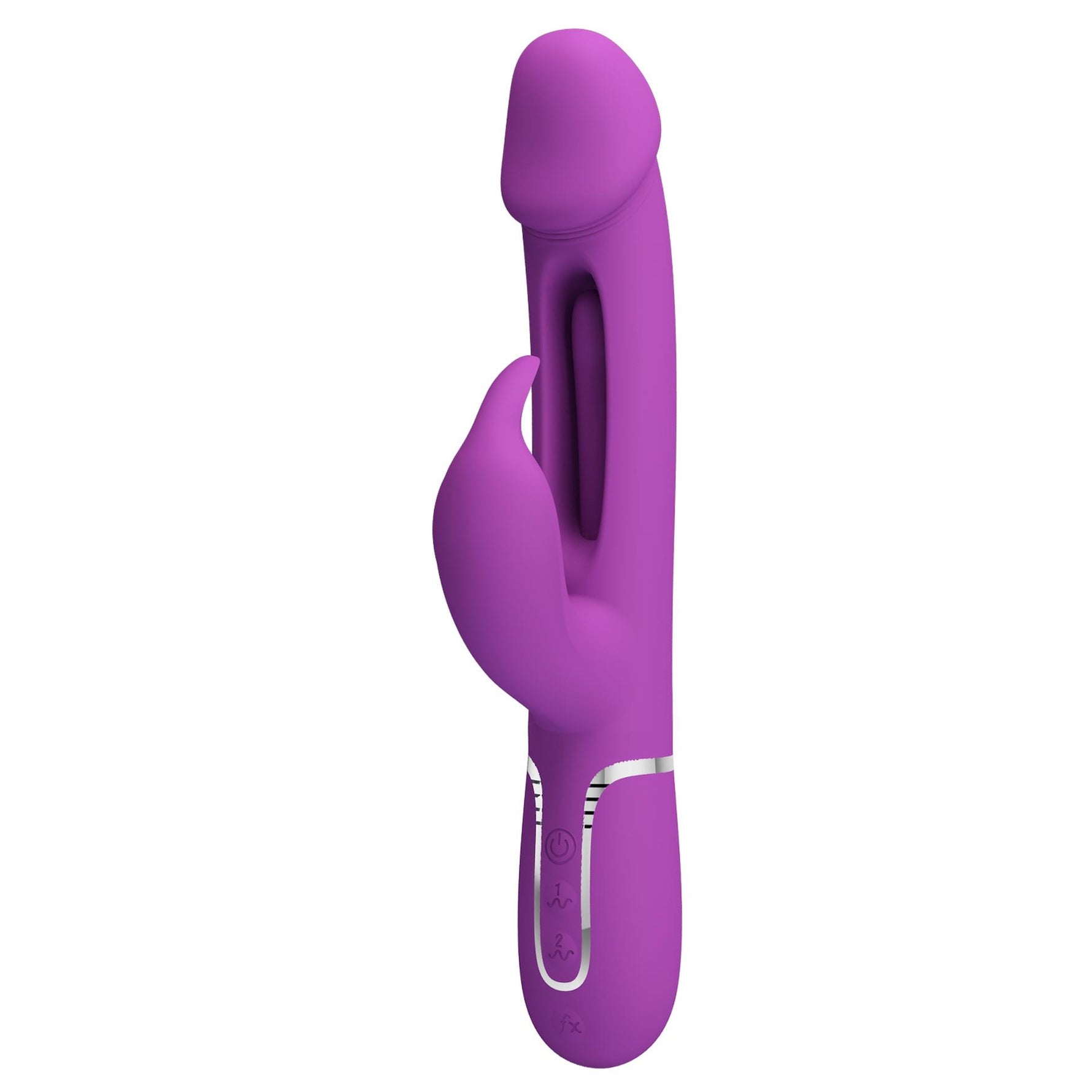 Vibrator Pretty Love Kampas Licking Bunny, violet