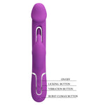 Vibrator Pretty Love Kampas Licking Bunny, violet