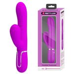 Vibrator Pretty Love Mariana Bunny Mov 7 Vibrații 7 Pulsații
