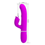 Vibrator USB Pretty Love Gigi Purple Licking Bunny