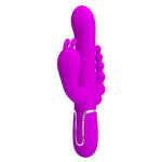 Vibrator anal Pretty Love Cammy Purple Iepuraș